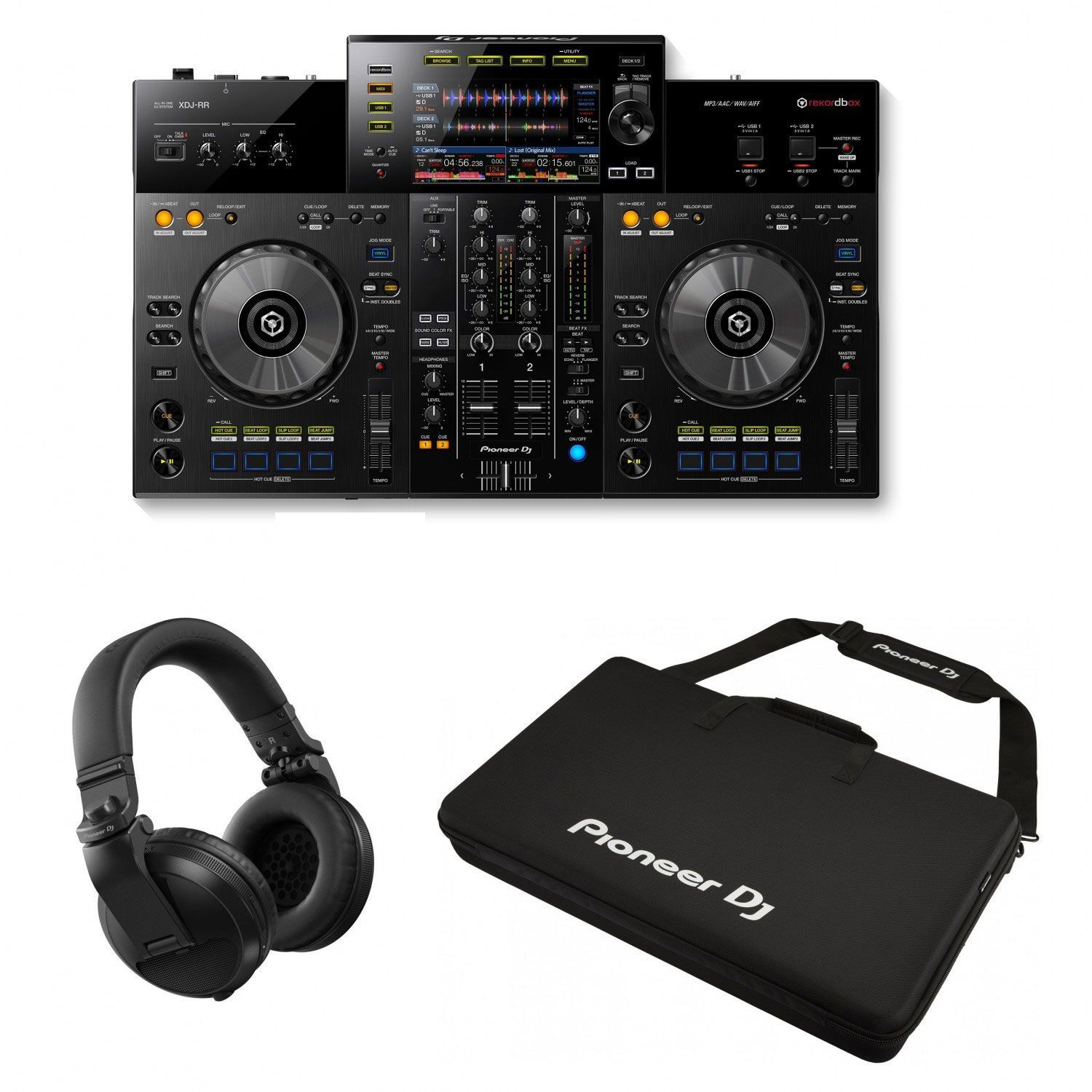 Pioneer DJ XDJ-RR - kontroler DJ + akcesoria