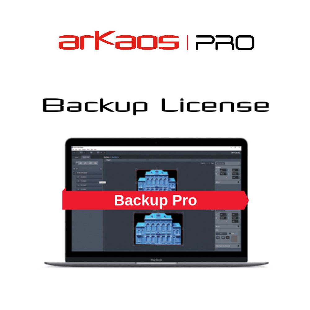 ArKaos MediaMaster PRO 5 Backup - Licencja