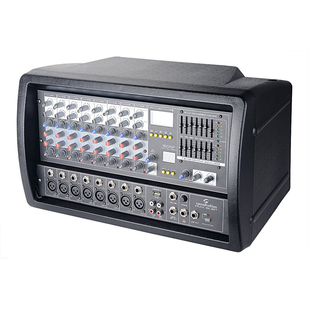 Soundsation PMX-8UBT - powermikser Soundsation PMX-8UBT - powermikser
