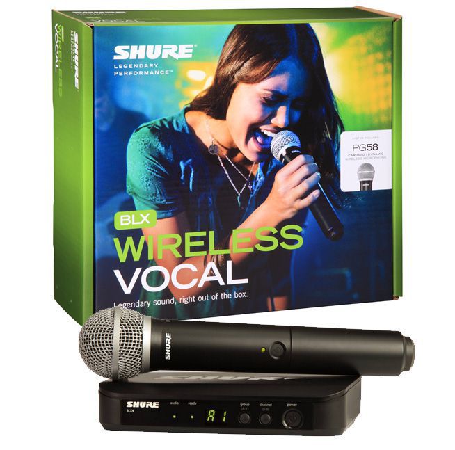 Shure BLX24E/PG58 - system bezprzewodowy