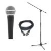 Shure SM 58 LCE - zestaw mikrofon + statyw + kabel