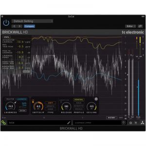 TC Electronic BRICKWALL HD NATIVE / BRICKWALL HD-DT - wtyczka limitera brickwall z interfejsem