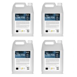 JEM 4x Low-Fog Fluid High Density - płyn do dymu niskiego 4x 5l
