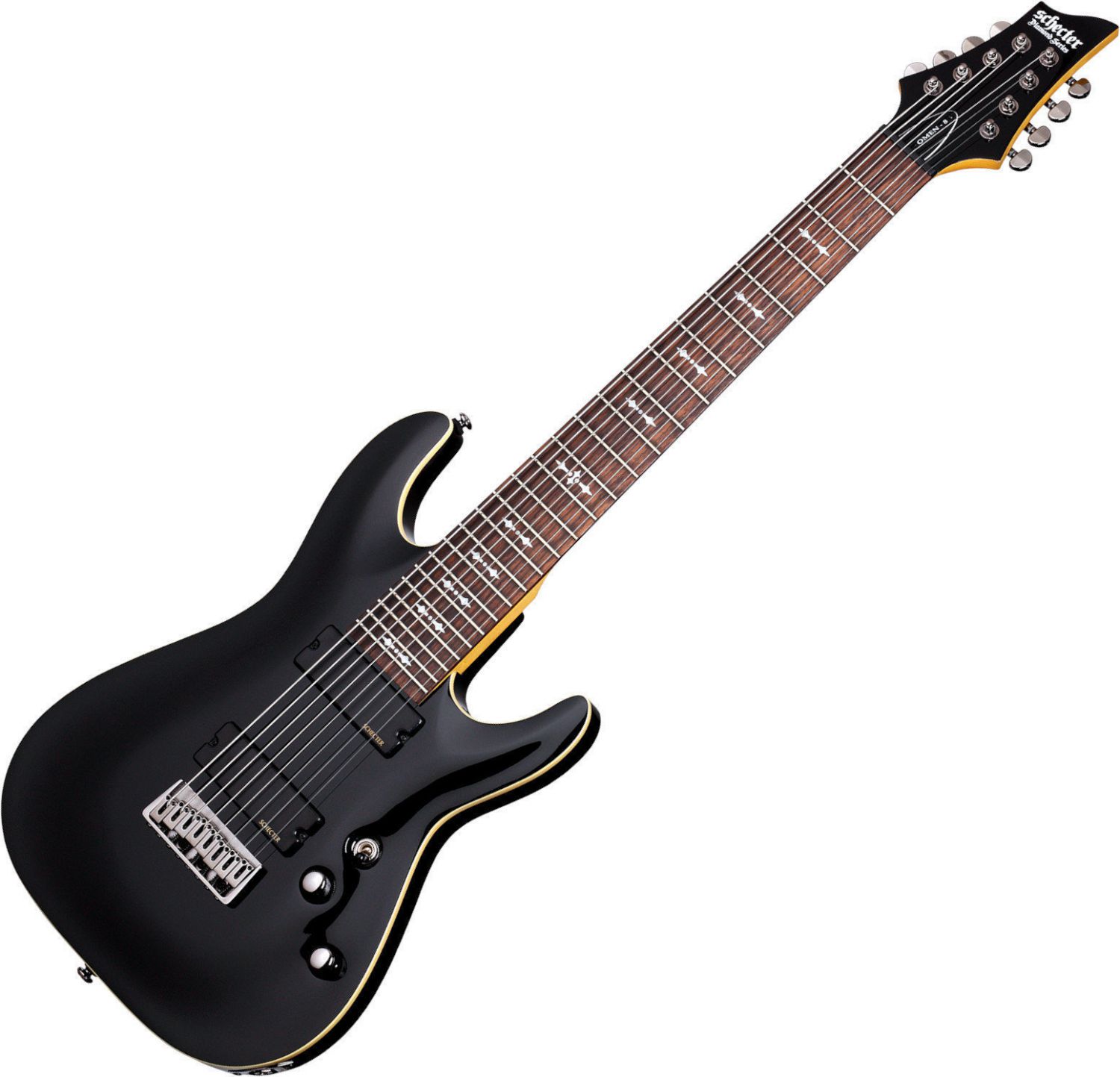 Schecter OMEN-8 blk - gitara elektryczna