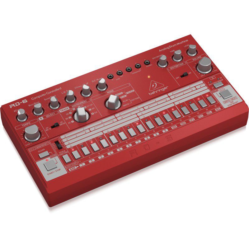 Behringer RD-6-RD
 - analogowa maszyna perkusyjna