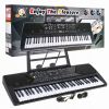 Keyboard - organy MQ-600UFB z zasilaczem i mikrofonem