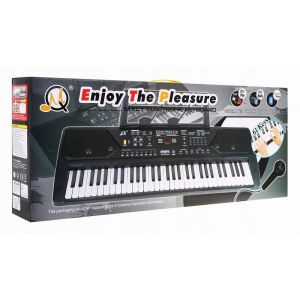 Keyboard - organy MQ-600UFB z zasilaczem i mikrofonem