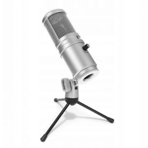 Superlux E205U - zestaw mikrofon z USB + ekran akustyczny + pop filtr