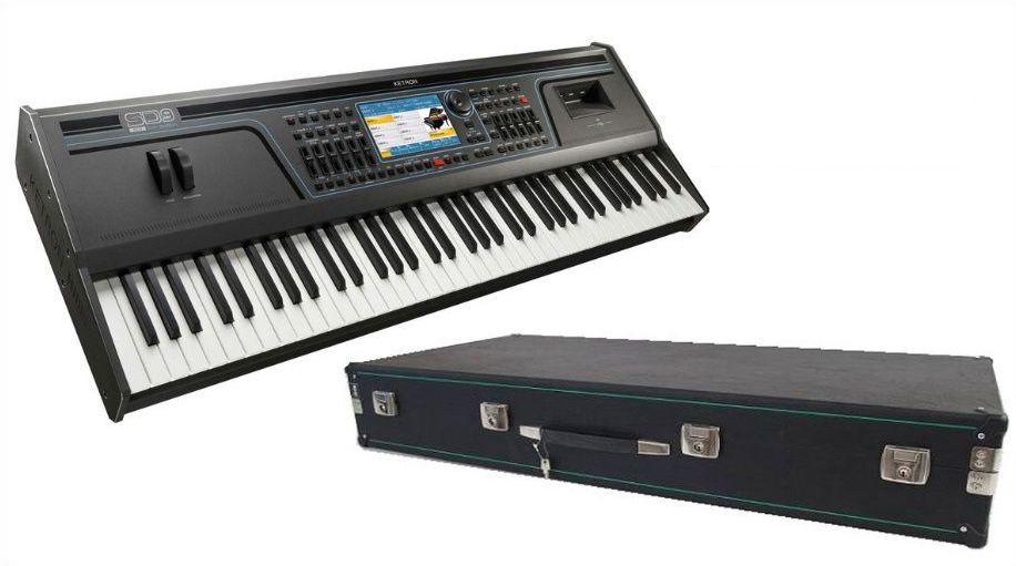 Ketron SD 9 Pro Live Station - Keyboard + case