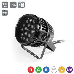 Flash PAR LED 1815 +AUV ZOOM IP65