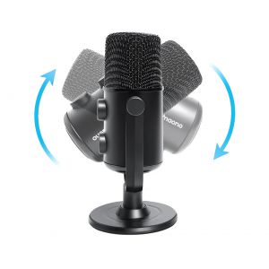 MAONO AU-902 - mikrofon pojemnościowy USB PODCAST + pop filtr + słuchawki