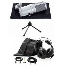 Superlux E205U - zestaw mikrofon z USB + słuchawki