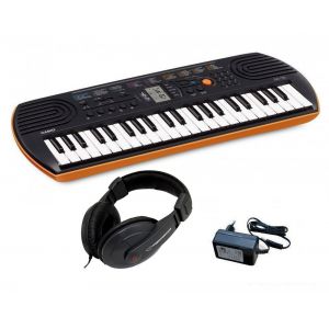 Casio SA-76 - mini keyboard + słuchawki + zasilacz