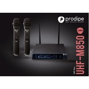 Prodipe M850 DSP DUO UHF - zestaw bezprzewodowy + statywy