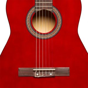 Stagg SCL50 RED - gitara klasyczna 4/4