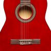 Stagg SCL50 RED - gitara klasyczna 4/4