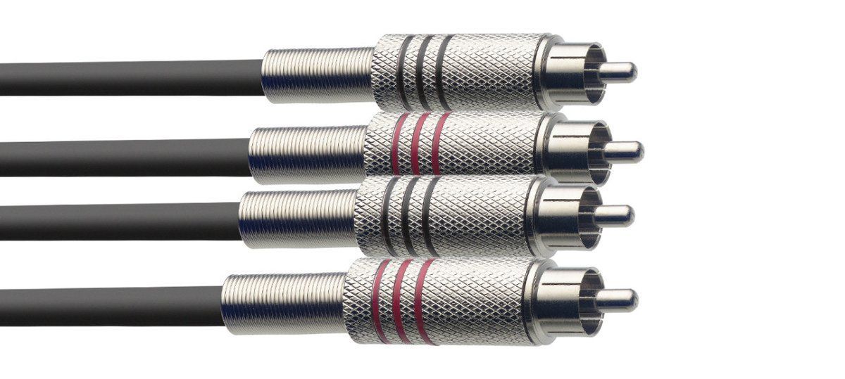 Stagg STC3C - podwójny kabel połączeniowy 3m