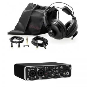 Behringer UMC202HD - interfejs audio / MIDI + słuchawki HD-669