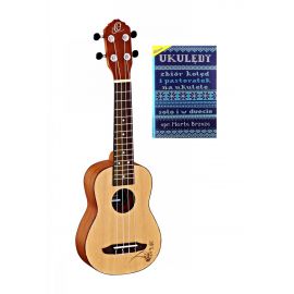 ORTEGA RU5-SO - Ukulele sopranowe + kolędy