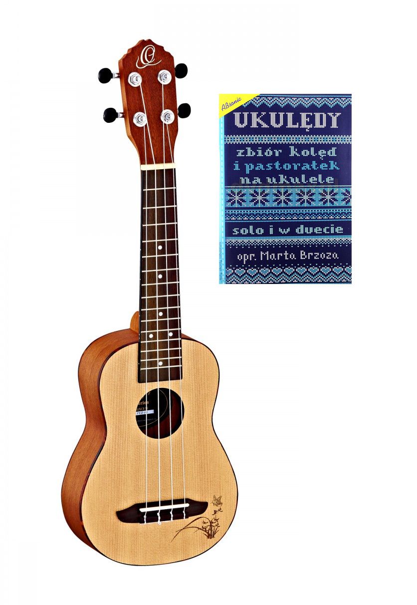 ORTEGA RU5-SO - Ukulele sopranowe + kolędy