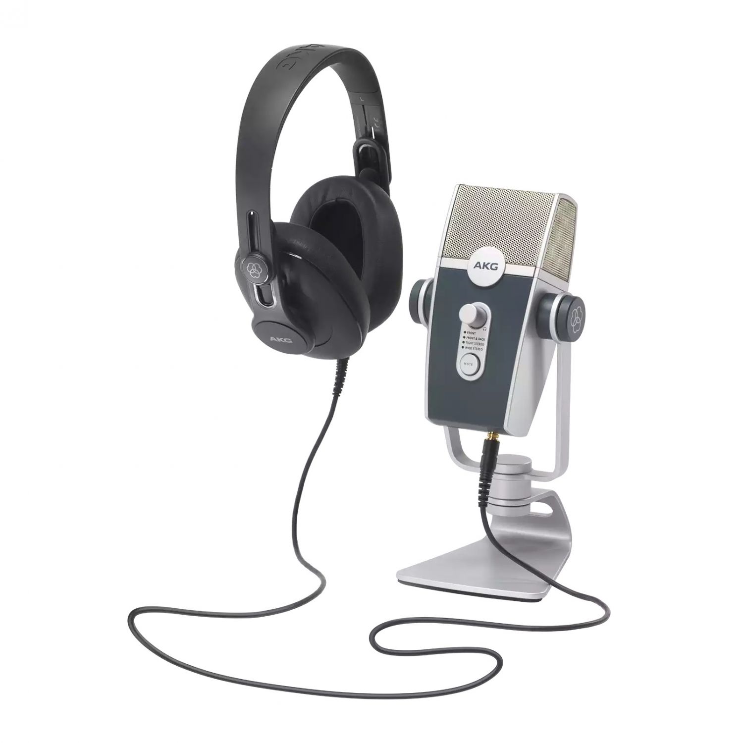 AKG Podcaster Essentials - Lyra C44-USB + AKG K371 - zestaw studyjny