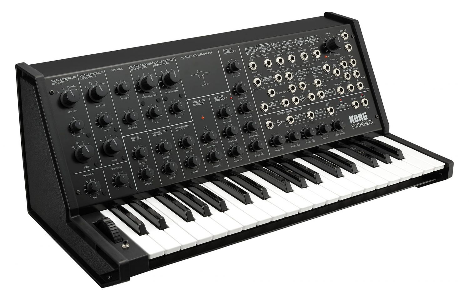 KORG MS-20 FS BK - syntezator analogowy