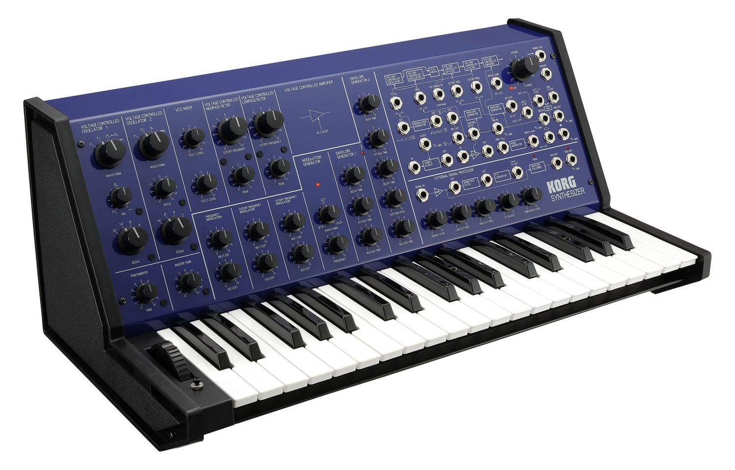 KORG MS-20 FS BL - syntezator analogowy