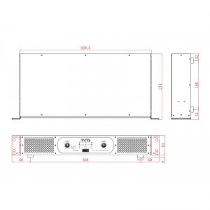 Synq SE-1100 - końcówka mocy 1100W