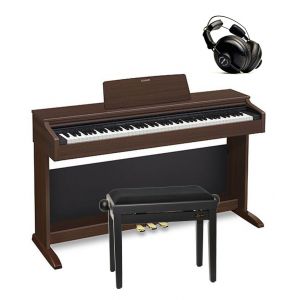 Casio AP-270 BN - pianino cyfrowe + ława + słuchawki