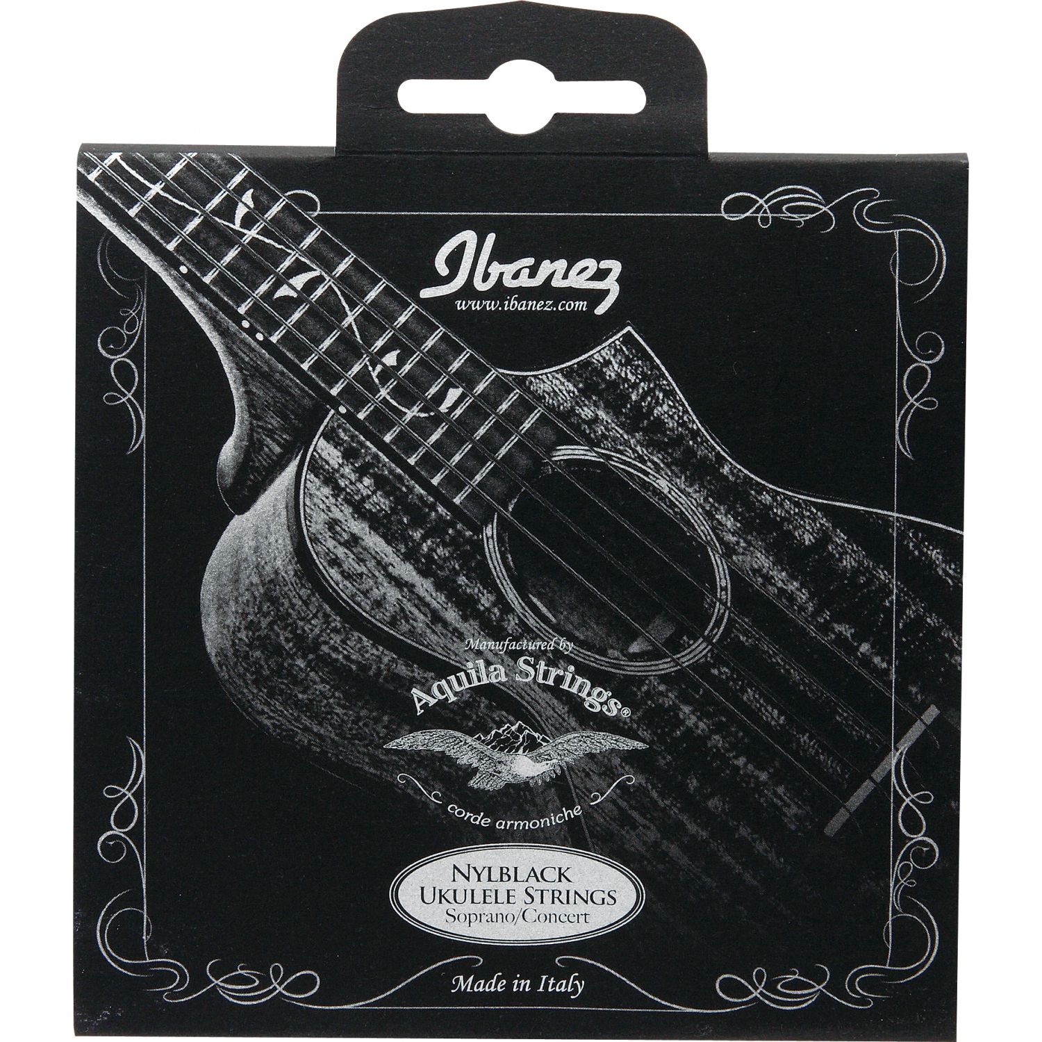 Ibanez NBUKS4 - struny do gitary Ibanez NBUKS4 - struny do ukulele sporanowego i koncertowego