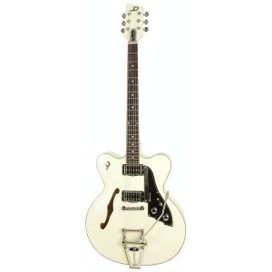 Duesenberg Fullerton CC Hollow Vintage White All Over - gitara elektryczna