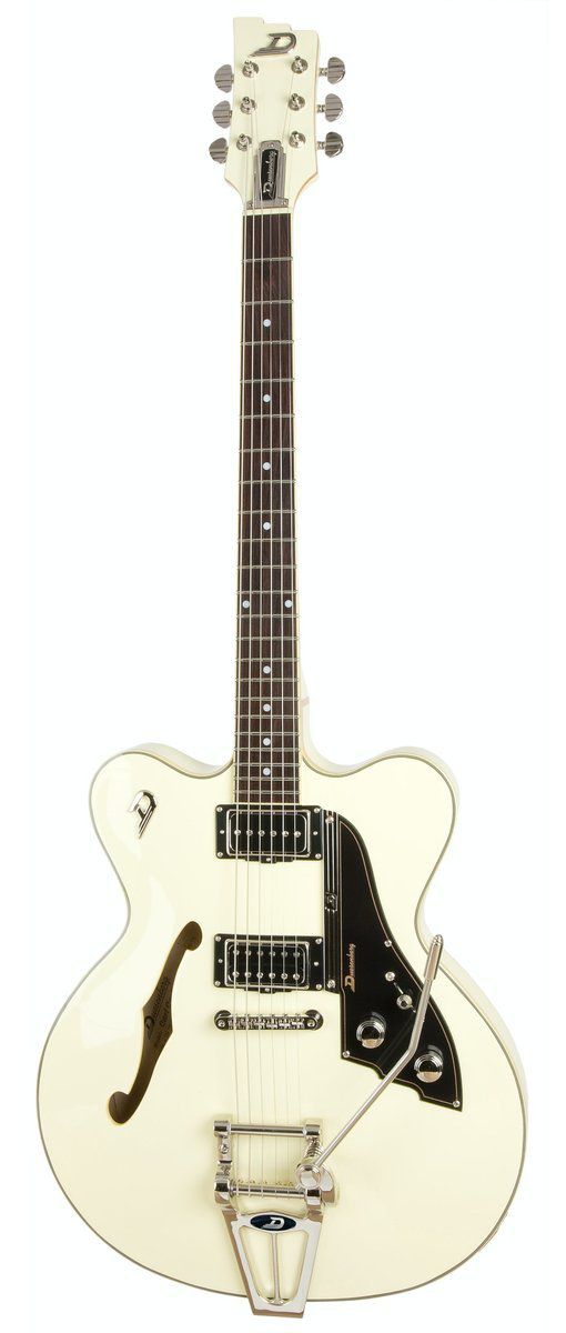 Duesenberg Fullerton CC Hollow Vintage White All Over - gitara elektryczna Duesenberg Fullerton CC Hollow Vintage White All Over - gitara elektryczna