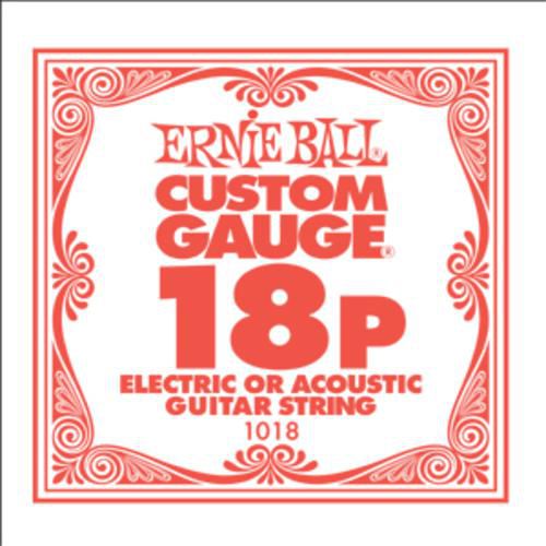 ERNIE BALL EB 1018 struna pojedyncza do gitary elektrycznej ERNIE BALL EB 1018 struna pojedyncza do gitary elektrycznej