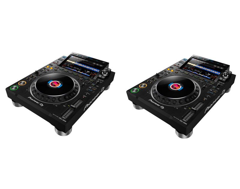 Pioneer DJ 2x CDJ-3000 - zestaw odtwarzaczy