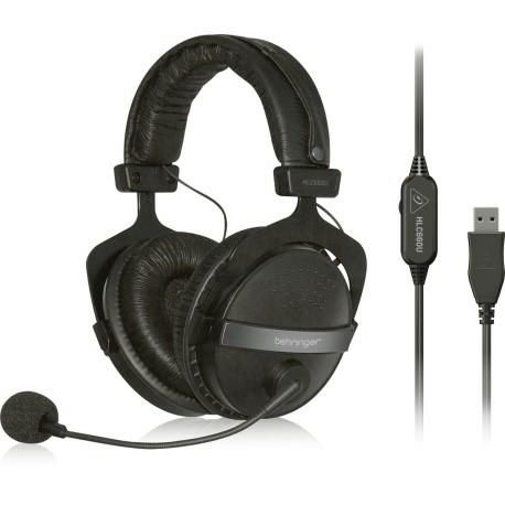 Behringer HLC660U Słuchawki USB z wbudowanym mikrofonem Behringer HLC660U Słuchawki USB z wbudowanym mikrofonem