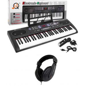 Duży KEYBOARD - SYNTEZATOR - ORGANY z wejściem USB MQ-603UFB + słuchawki