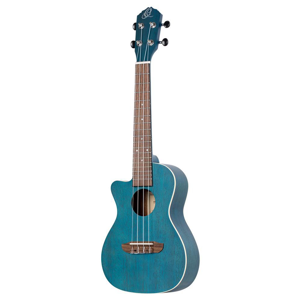 RUOCEAN-CE-L Ortega RUOCEAN-CE-L - leworęczne ukulele koncertowe elektroakustyczne