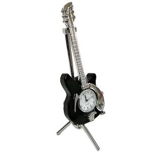 Zebra Music miniaturowa gitara z zegarkiem