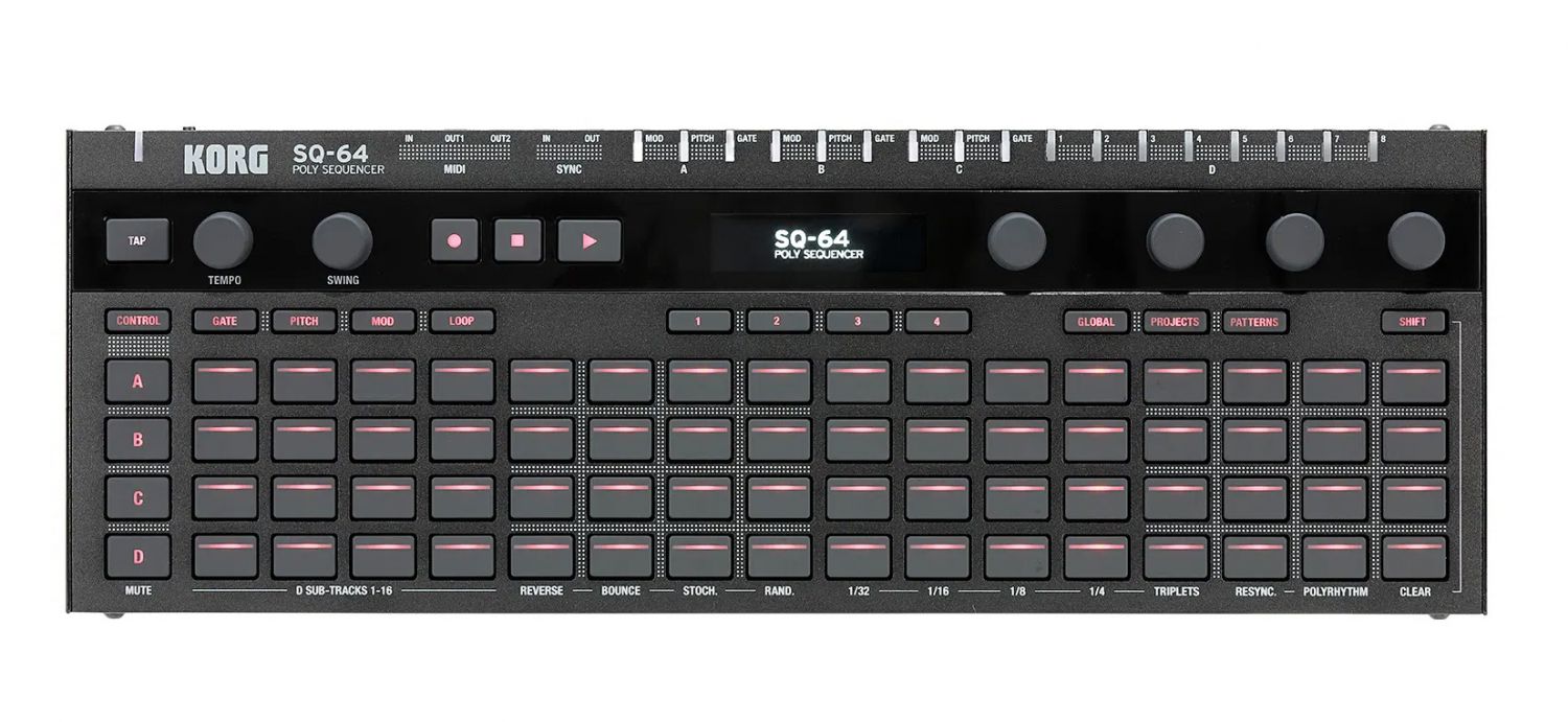 Korg SQ-64 - polifoniczny sekwencer krokowy