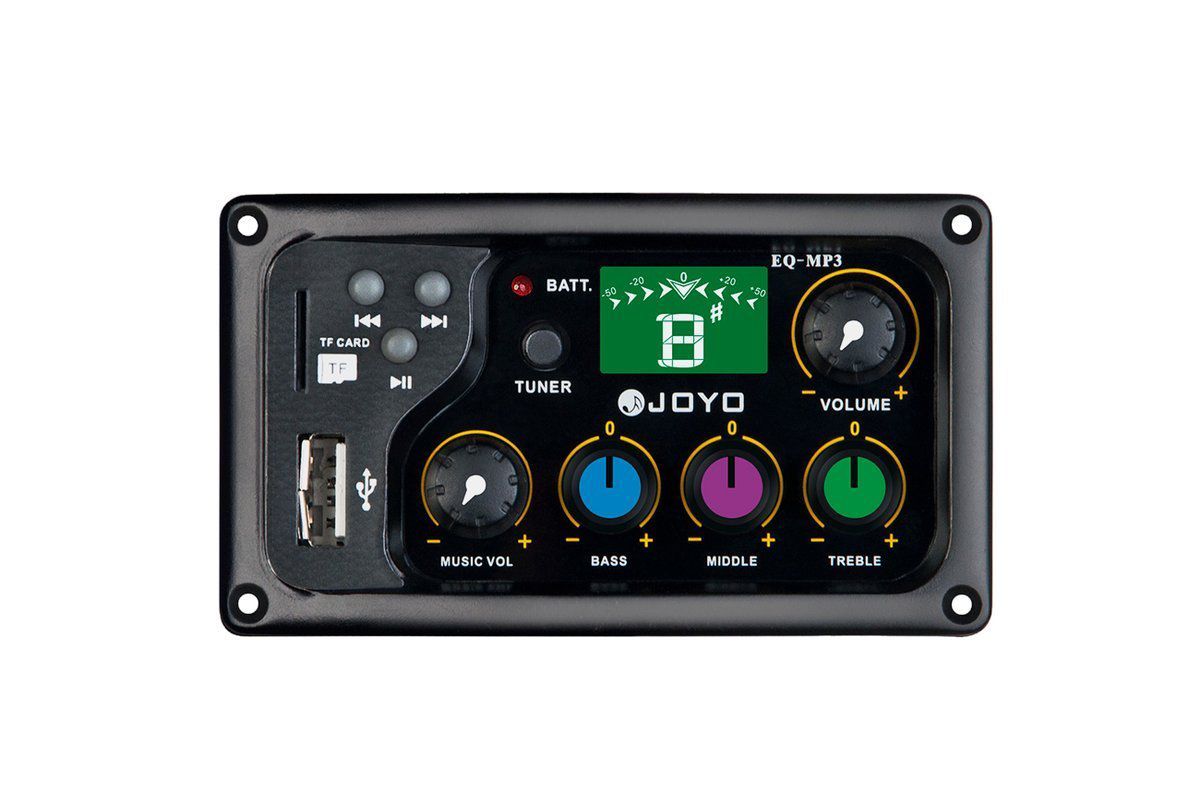 Joyo EQ - MP3 - Przystawka do gitary akustycznej z przedwzmacniaczem i USB