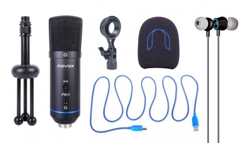 Novox NC-1 CLASS – pojemnościowy mikrofon USB