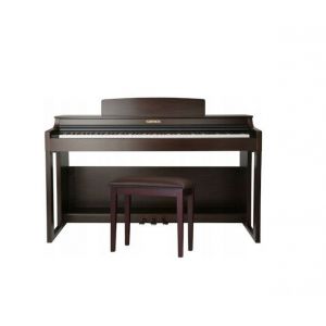 Samick DP-300 RW - pianino cyfrowe z ławą i słuchawkami + książka