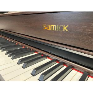 Samick DP-500 RW - pianino cyfrowe z ławą i słuchawkami + książka