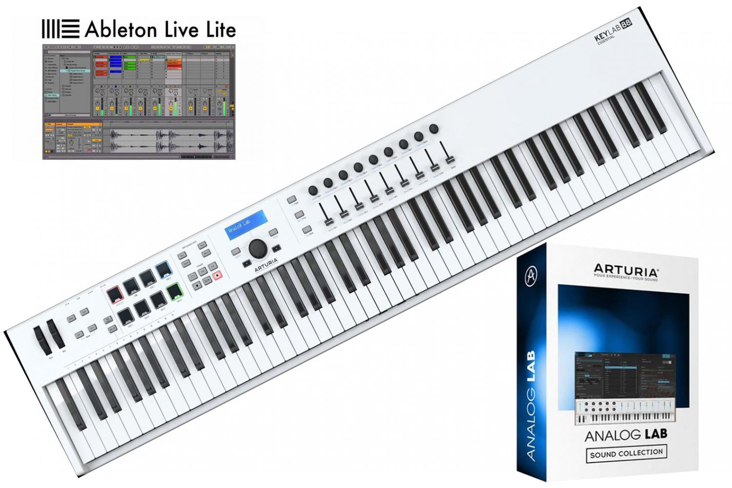 Arturia KeyLab 88 Essential - klawiatura sterująca