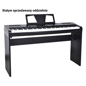 Artesia PA-88H B - pianino cyfrowe + statyw + ława + słuchawki