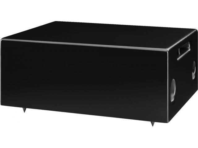 BXB ESUB-6W/SW - Subwoofer naścienny PA, 2 x 60W, czarny