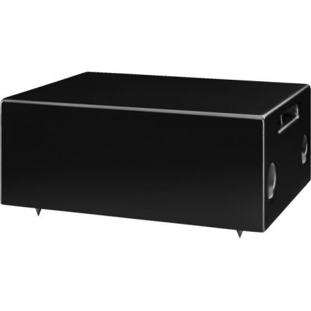 BXB ESUB-6W/SW - Subwoofer naścienny PA, 2 x 60W, czarny