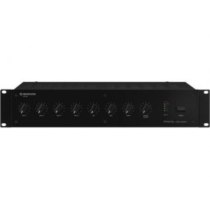 Monacor PA-914D - Cyfrowy wzmacniacz miksujący PA, mono, 140W RMS