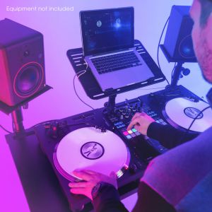 Gravity FDJT 01 -  Pulpit DJ z uniwersalną podstawą na głośnik i laptopa
