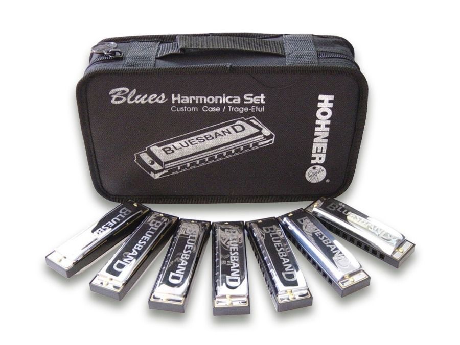 HOHNER BLUES BAND SET - zestaw harmonijek ustnych